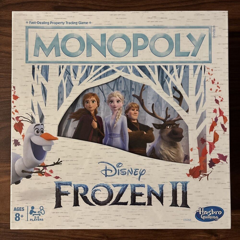 Hasbro Monopoly: Disney Frozen 2 Board Game - E5066